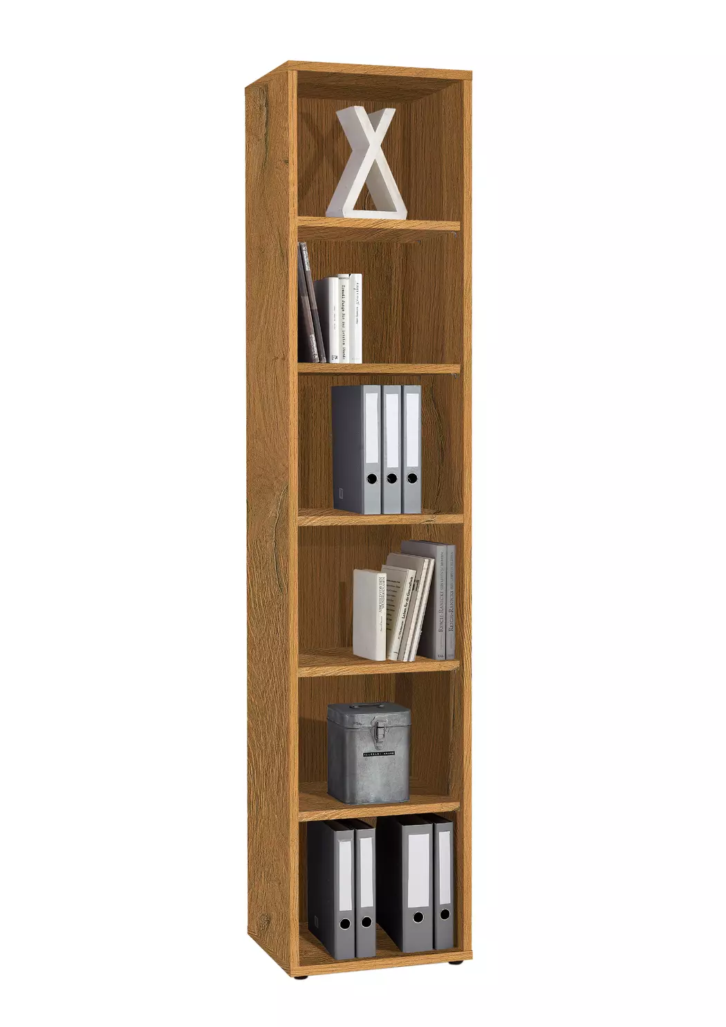 Aktenregal Calvia, schmal 6OH