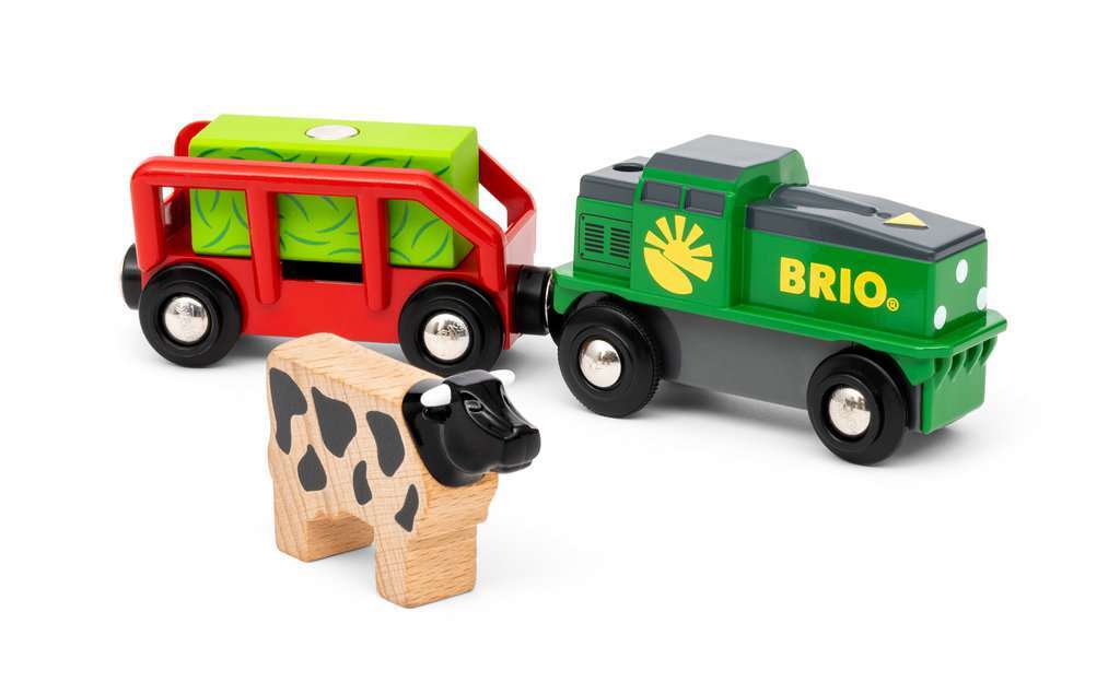 BRIO Spiel Bauernhof-Batterie-Zug