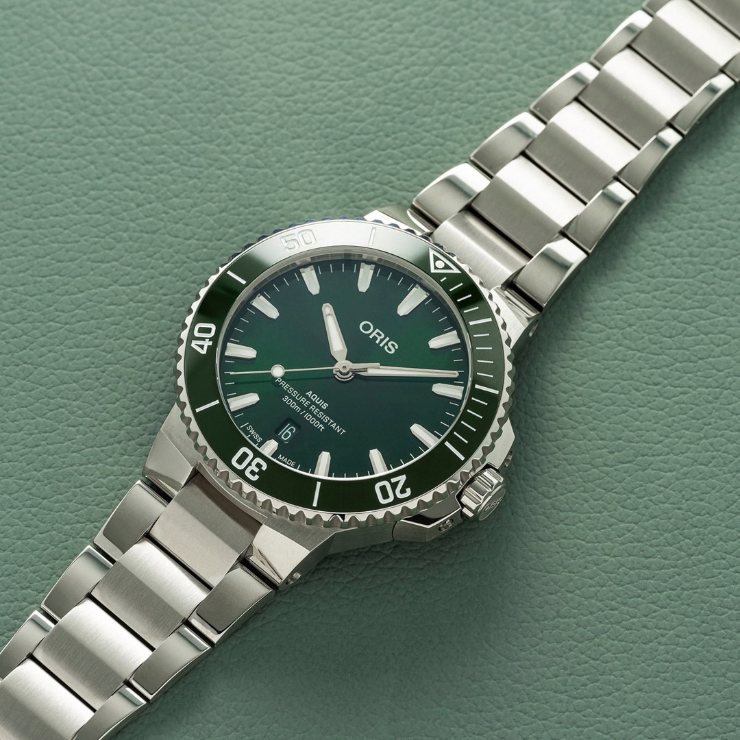 Oris Aquis Date Grün Ø 41.5mm