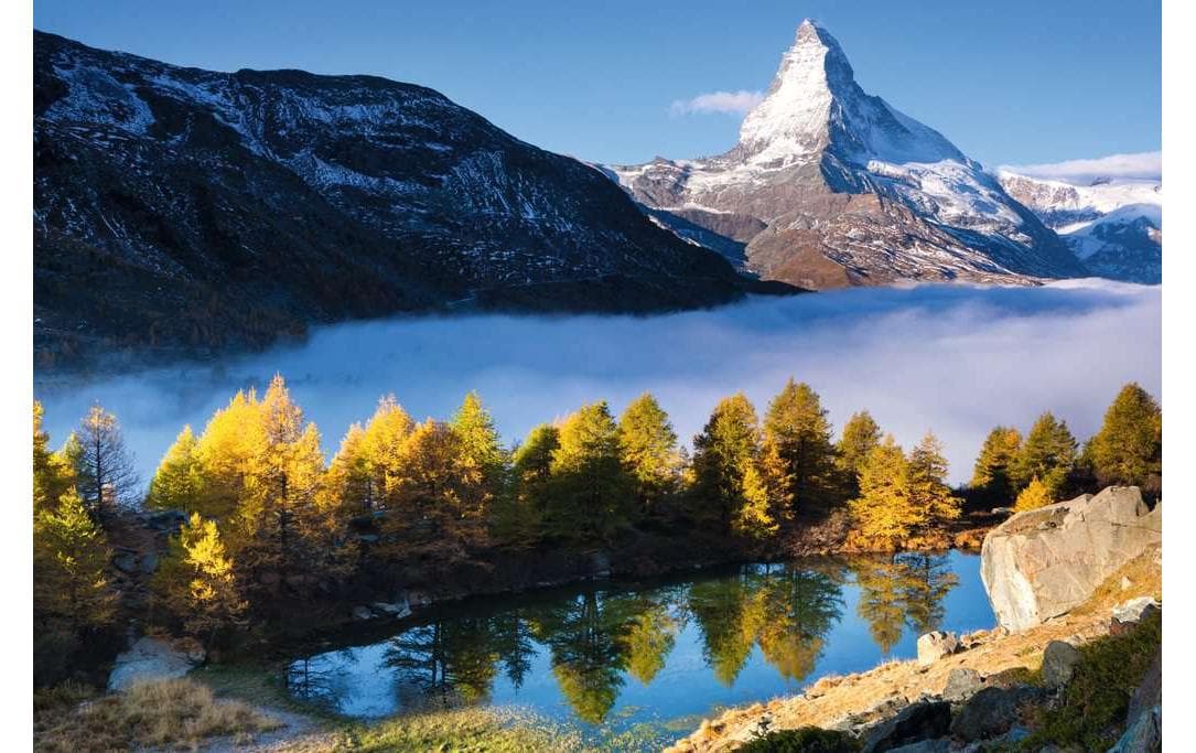 Puzzle Grindjisee mit MatterhornKlassisches Puzzle