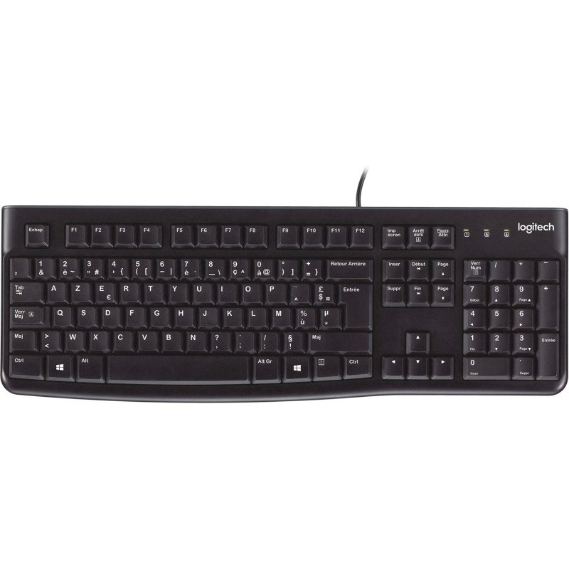 Clavier filaire Logitech K120 for business - AZERTY