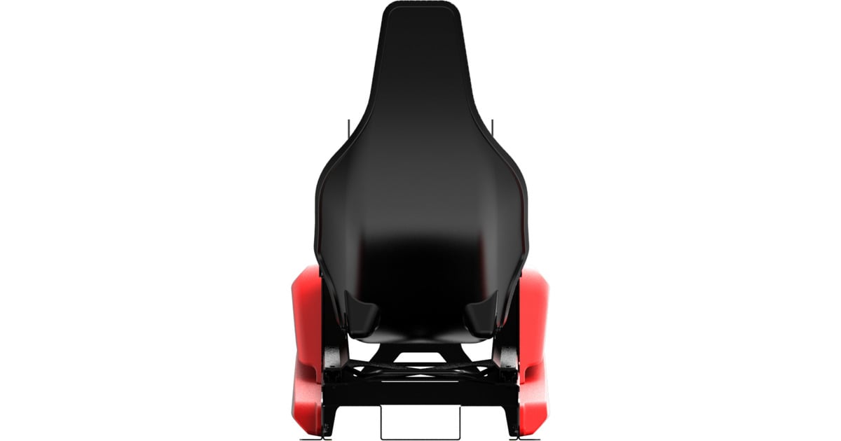 Res-TechX1 Cockpit racing simulator  (Zwart/rood)