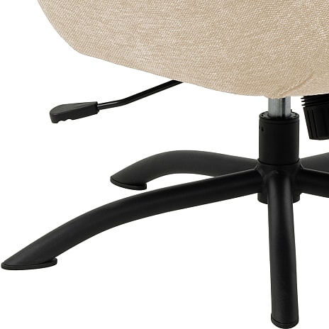 Talgarth lænestol inkl. fodskammel - beige