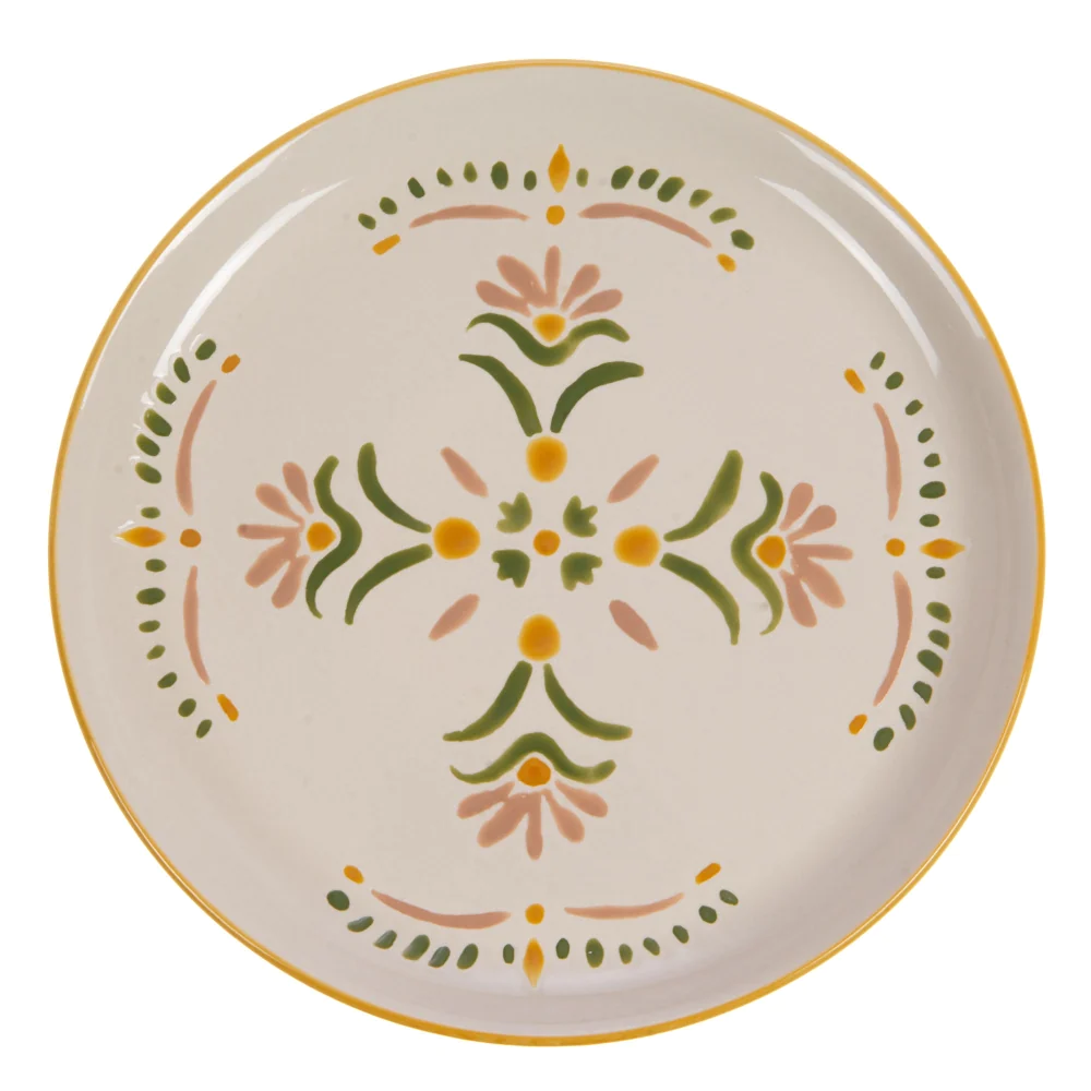 Assiette plate Léane 25 cm (lot de 6) Amadeus