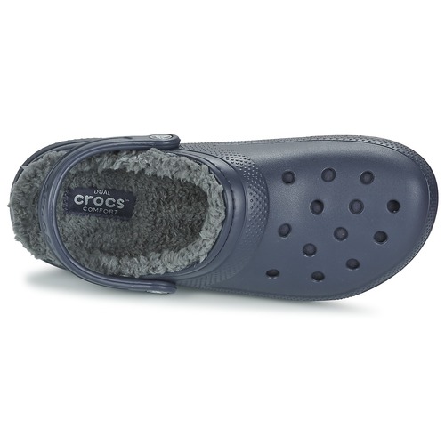 Crocs - CLASSIC LINED CLOG Marino / Gris