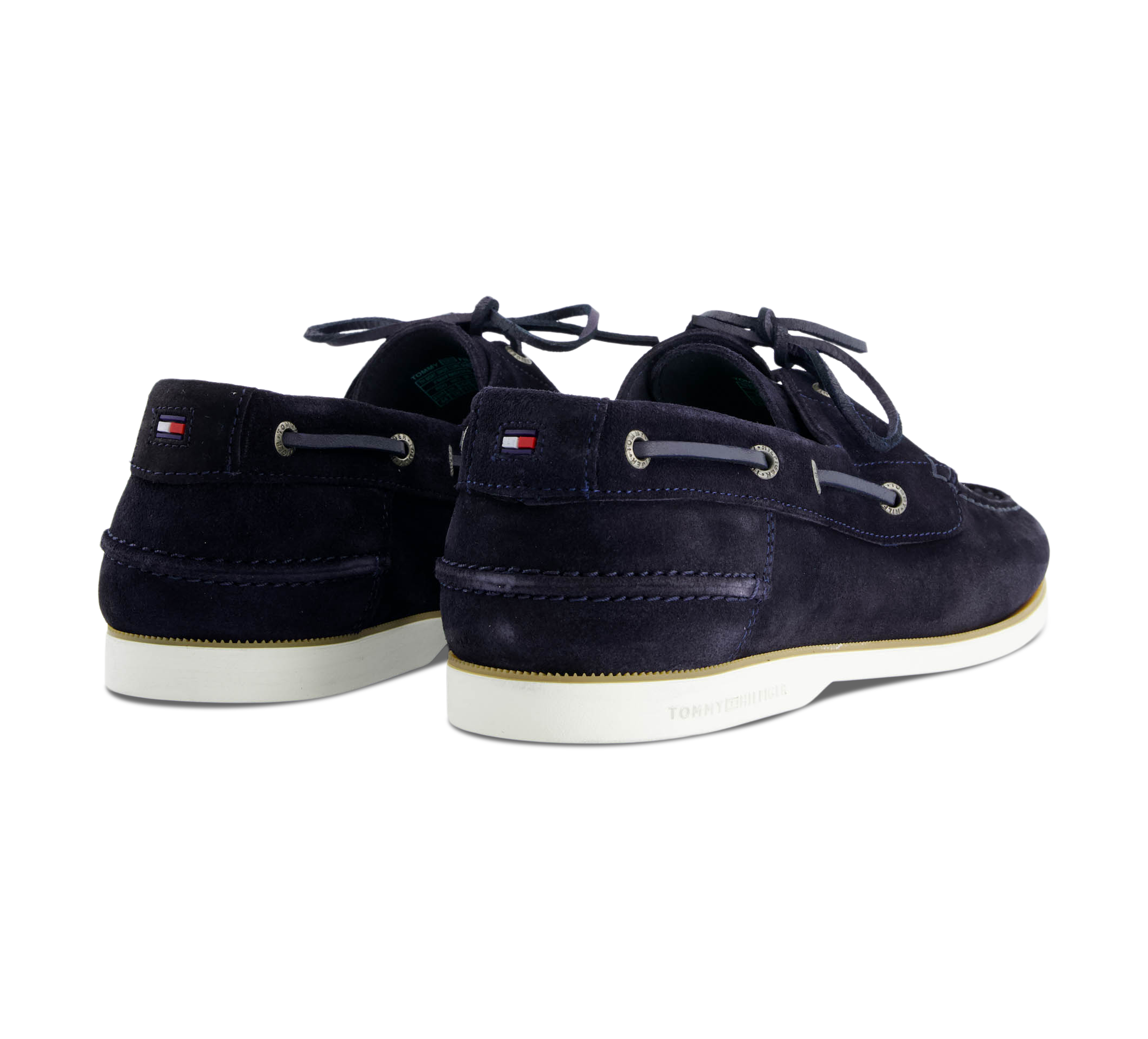 Tommy Hilfiger Boat Shoe Core Suede - Mokassins blau