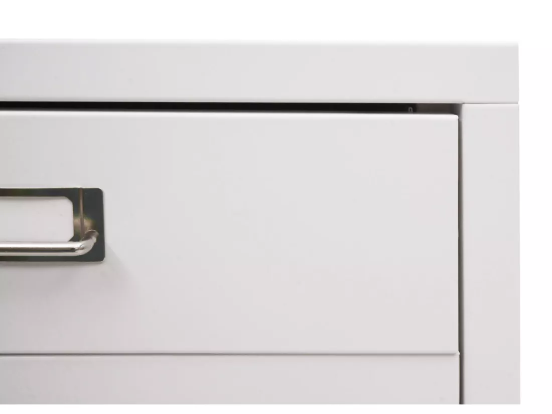 Caisson à roulettes MCW-L49, blanc