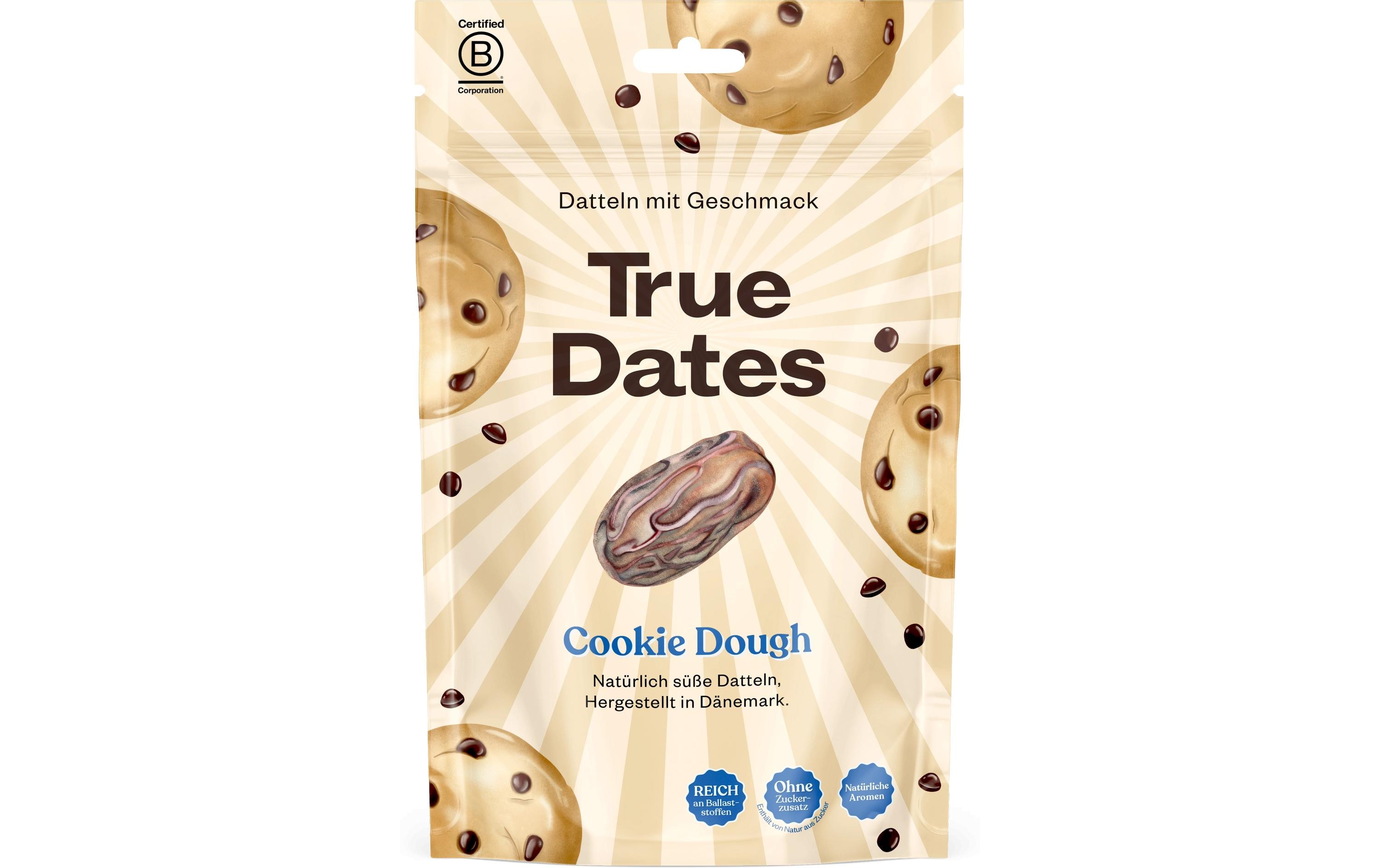 True Dates – Keksteig 100gNatürlich süsse Datteln mit Plätzchenteig-Geschmack