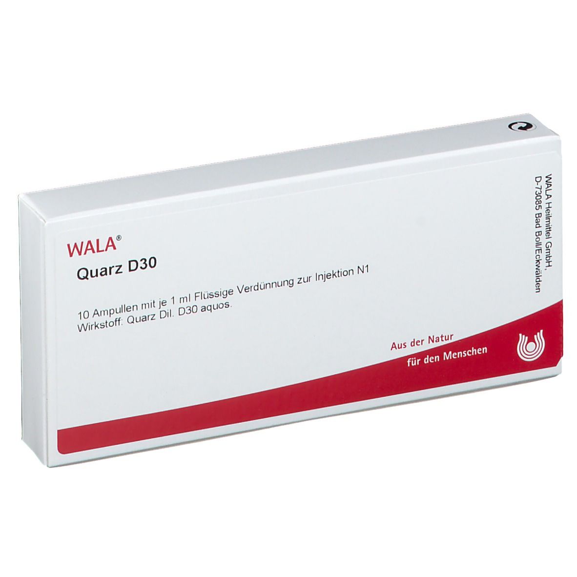 Wala® Quarz D30 Ampullen