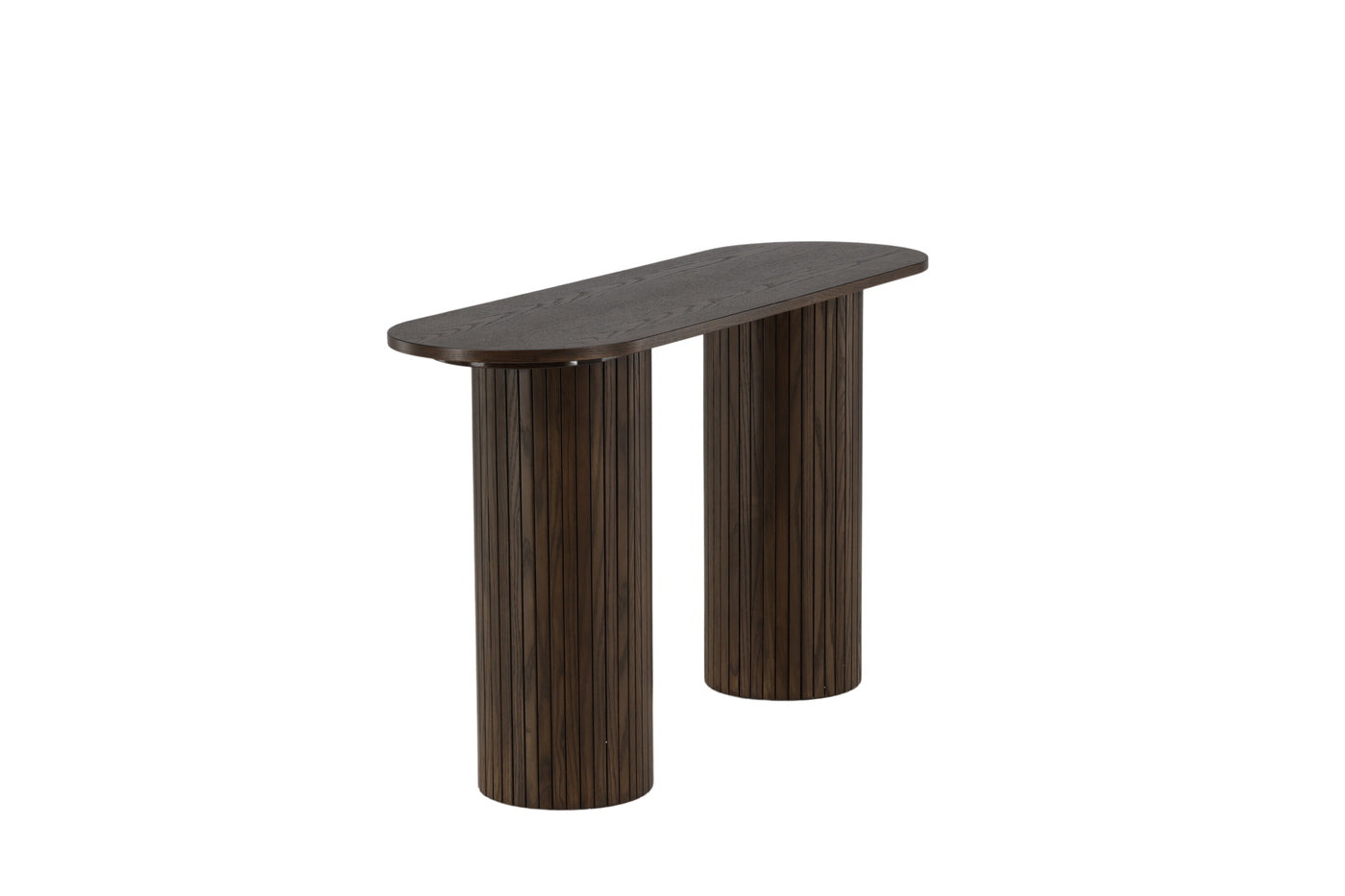 FjÃ´rd - Sidetable Bruin 130cm - Fineer - Bianca