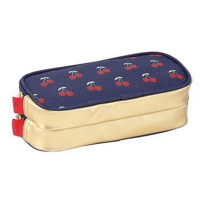 Trousse rectangulaire Cherry - 2 compartiments - Viquel