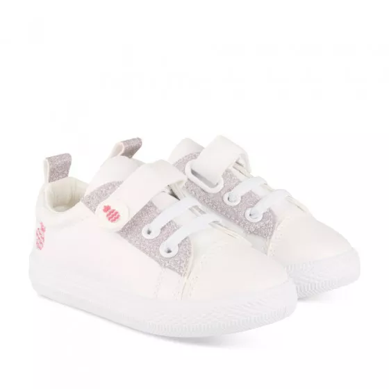Baskets BLANC FREEMOUSS GIRL