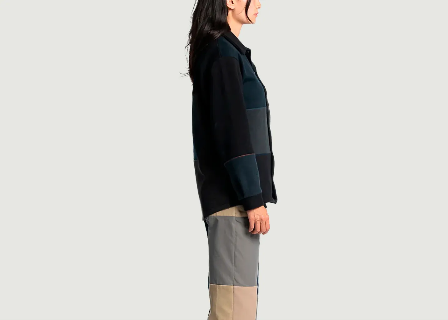 Surchemise en sweat Mosaïque I Losanje