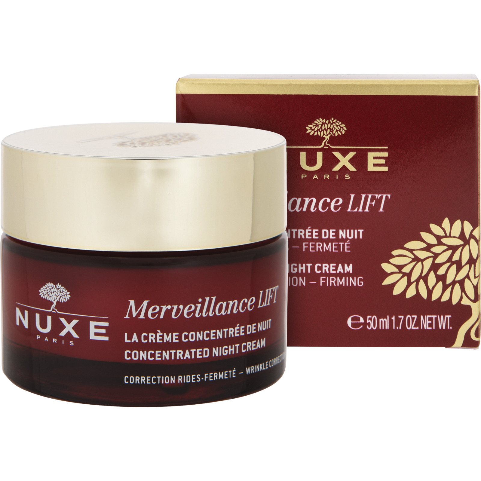 Nuxe Merveillance Lift Night Cream - Nachtpflege 50 ml