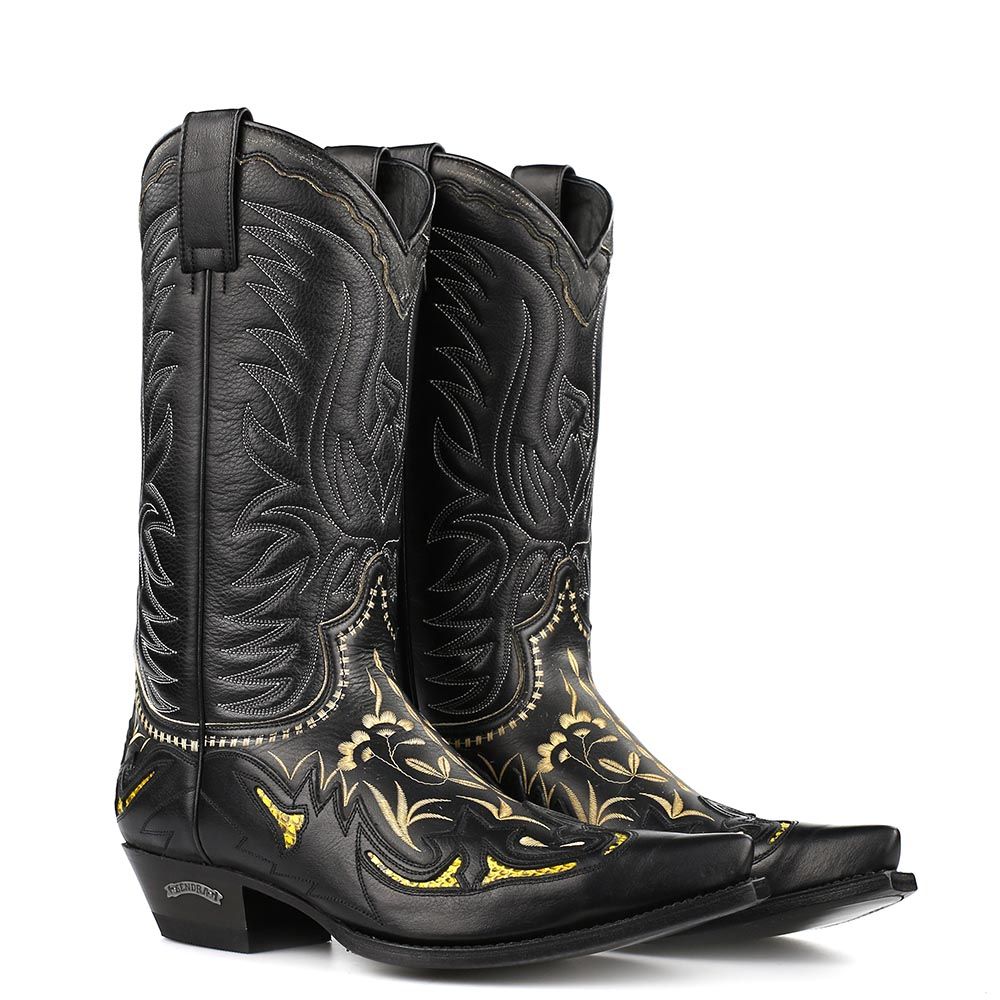 Sendra cowboyboots 15675 Salvaje Negro