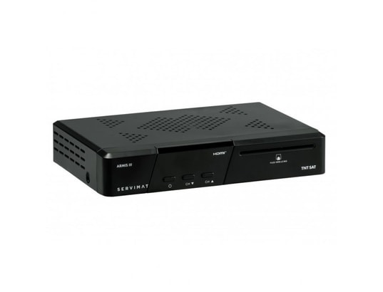 SERVIMAT - Décodeur satellite HD Pack récepteur satellite hd + carte tntsat v6 + câble hdmi ...