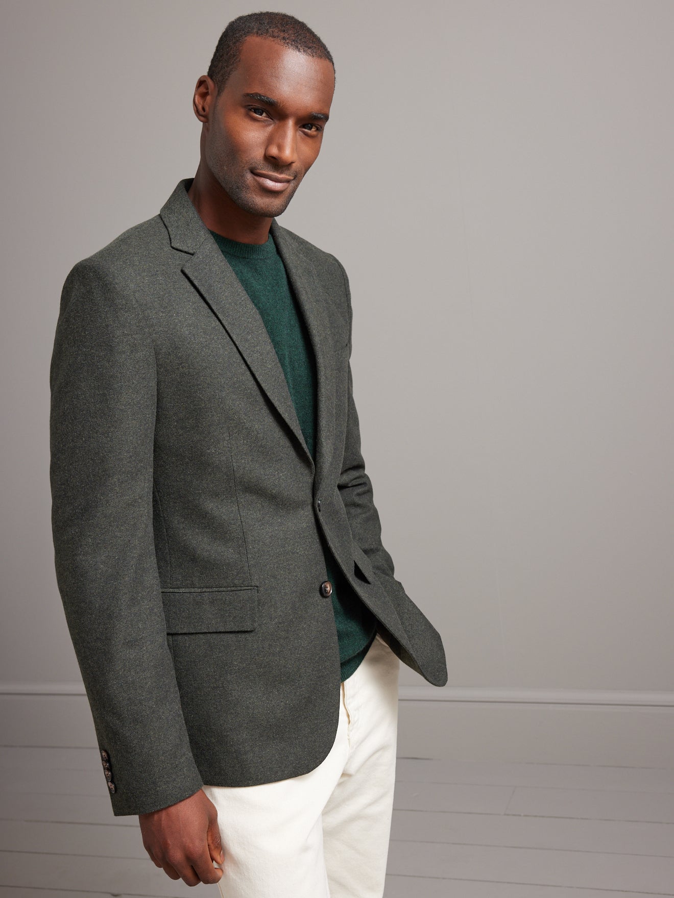 Blazer tissu caviar homme