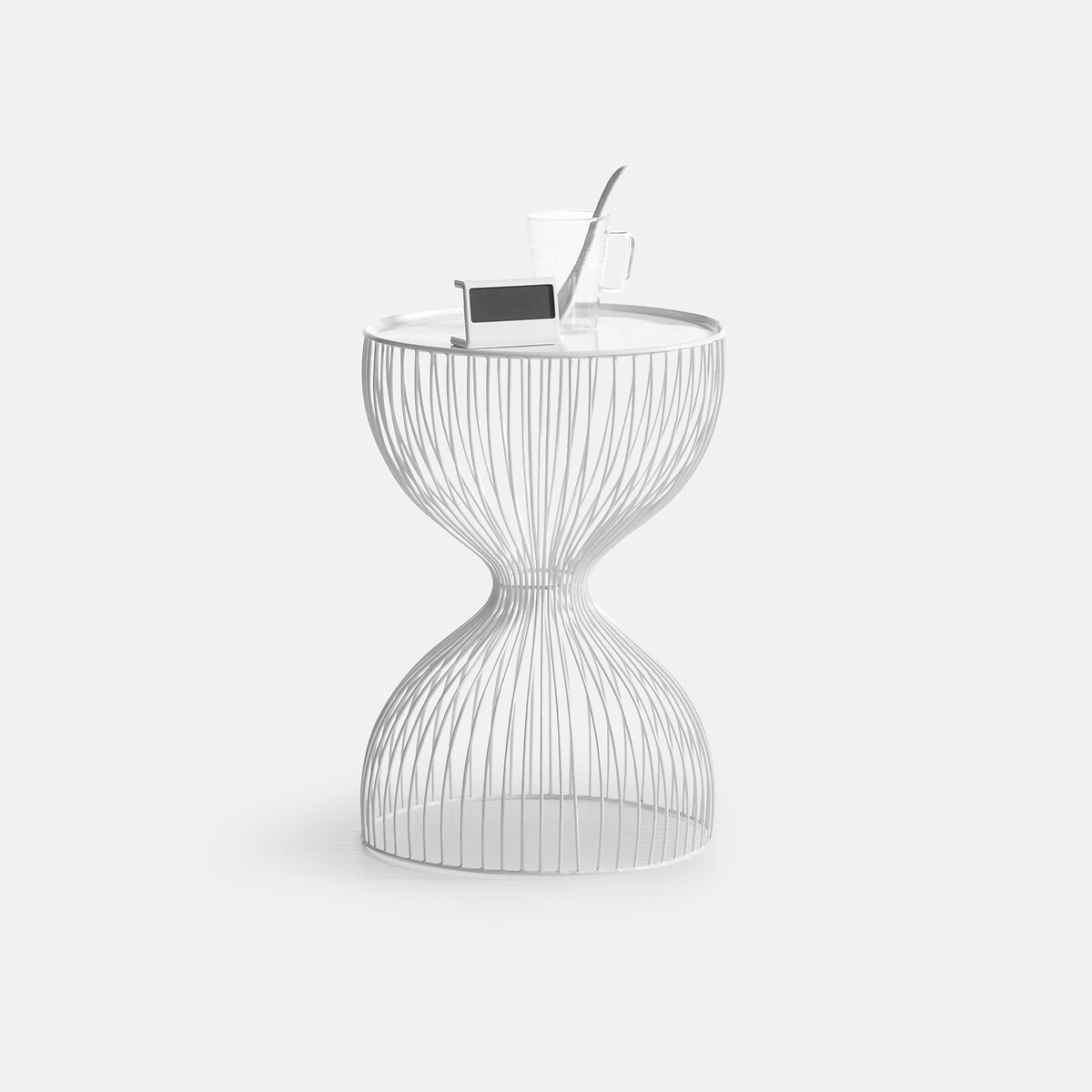 LA REDOUTE INTERIEURS<br>Mesa lateral em arame de aço, Janik