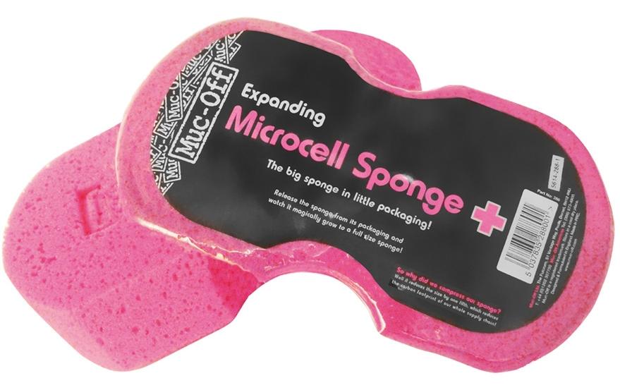 Reinigungsbürste Expanding Sponge PinkExpandierender Reinigungsschwamm