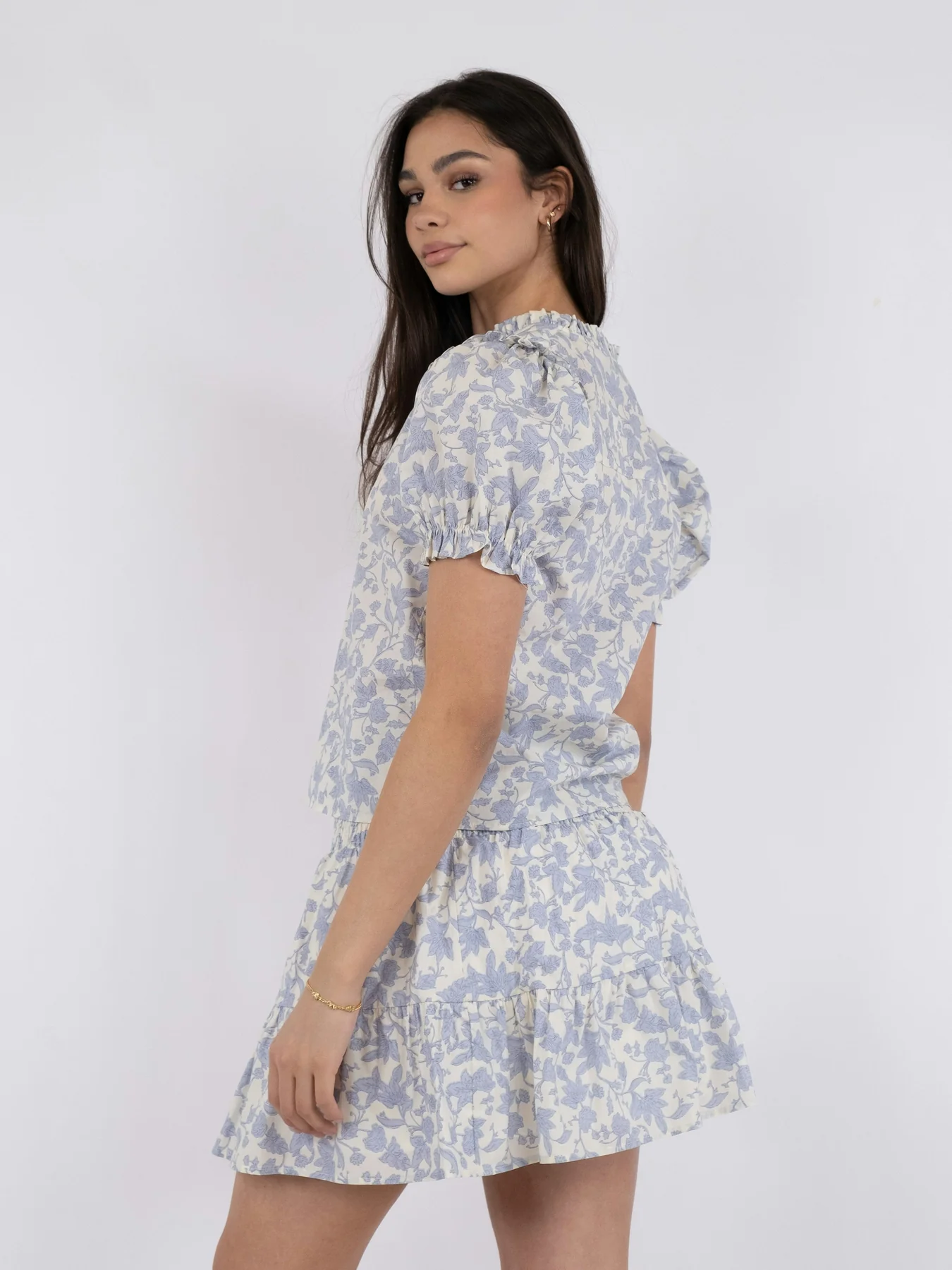 Neo Noir Rosalie Garden Elegance Blouse