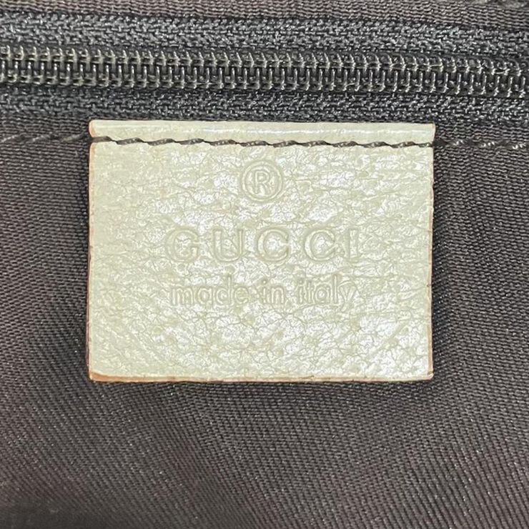 Gucci Vintage Gucci Shoulder Bag Beige