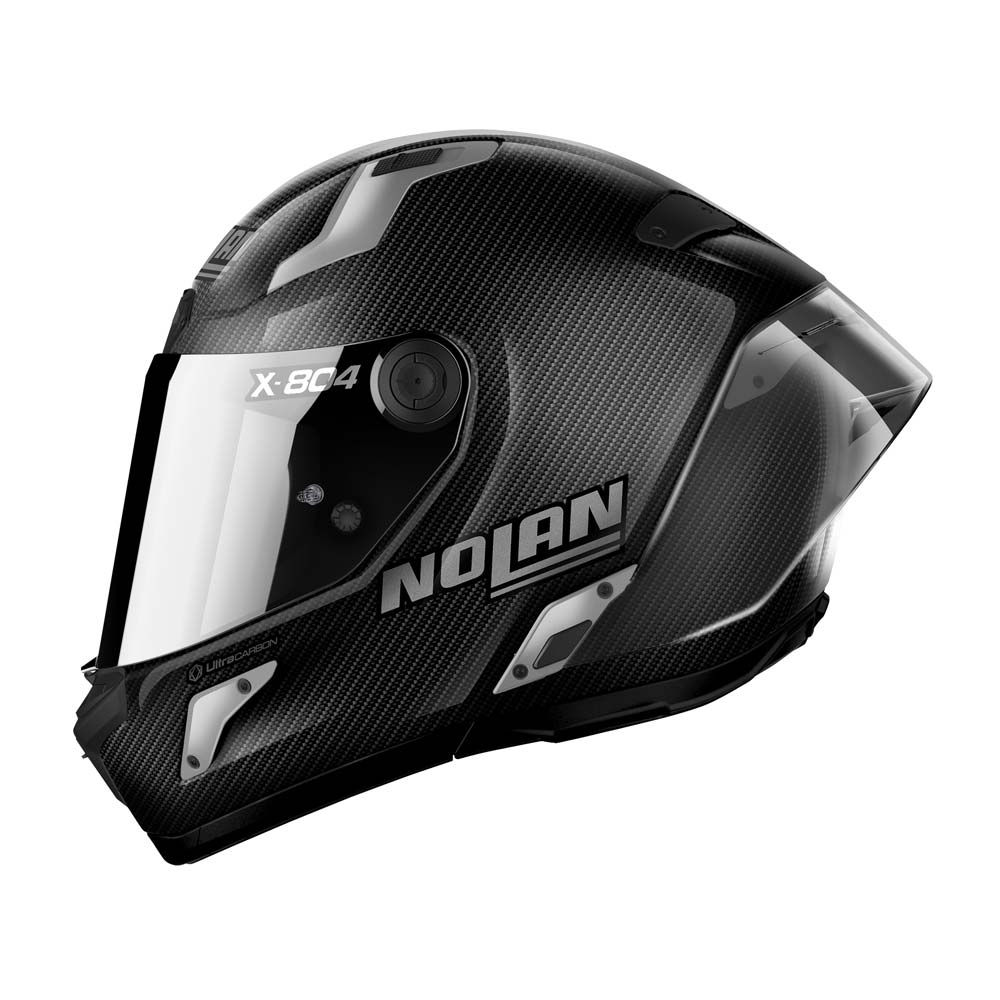 Nolan - Casque X-804 RS Ultra Carbon Silver Edition Carbone / Argent