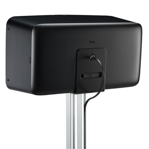 Mountson Premium Floor Stand for Sonos Five & PLAY:5 Zwart