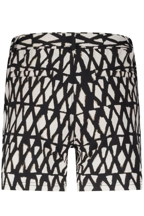 Lady Day zwarte dames korte broek