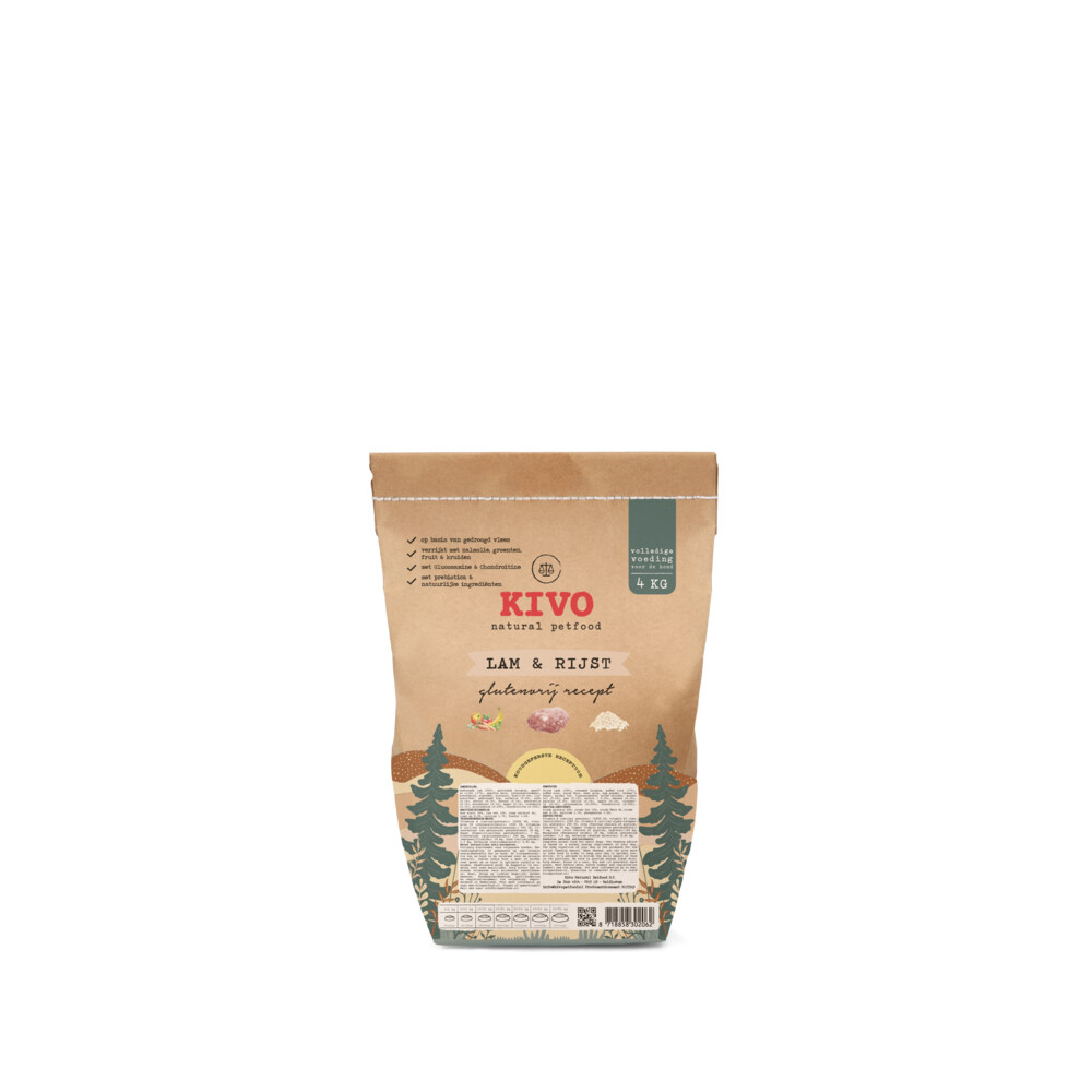 Kivo Lam & RijstGlutenvrij4 kg