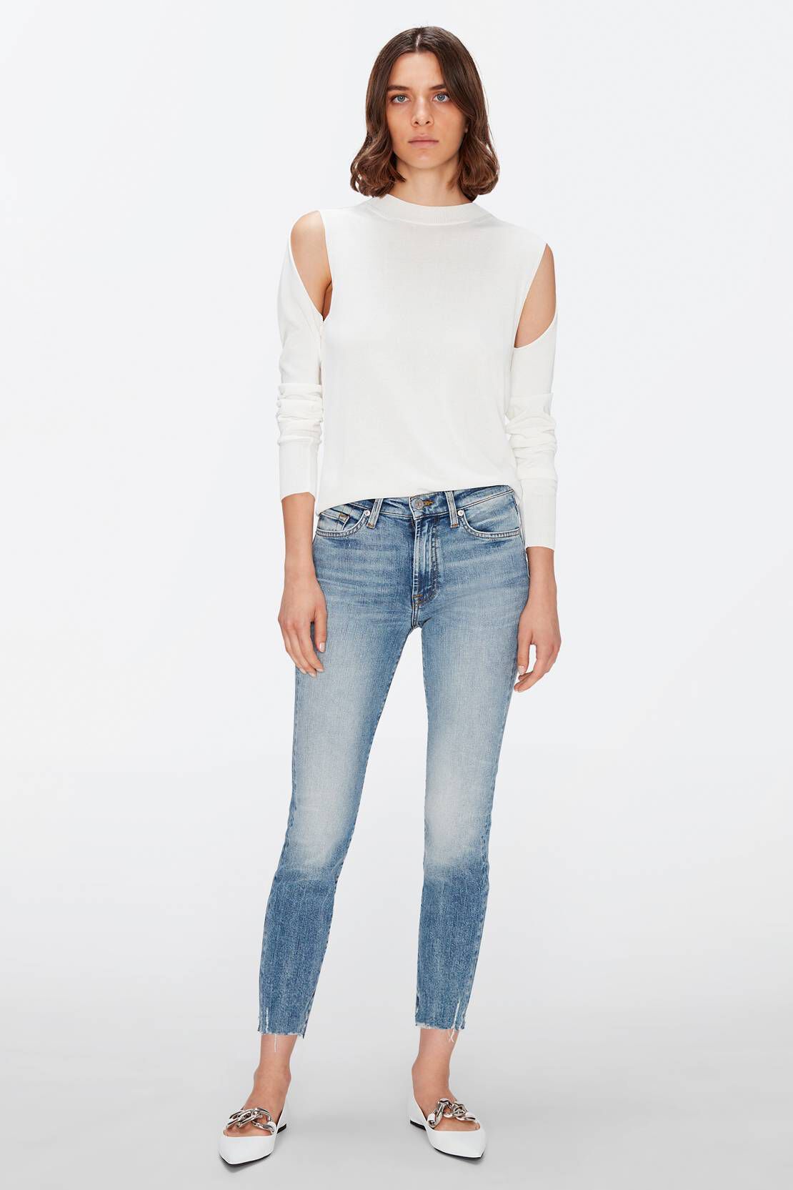 7 for all mankind| Damen Jeans ROXANNE ANKLE DECADE