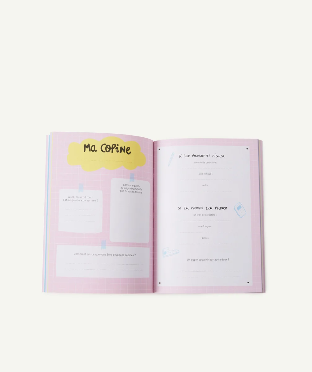 MINUSLE CAHIER D'AMITIÉ GANG DE FILLES