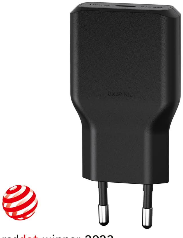 Unisynk G3 36W USB-C vægoplader (sort)