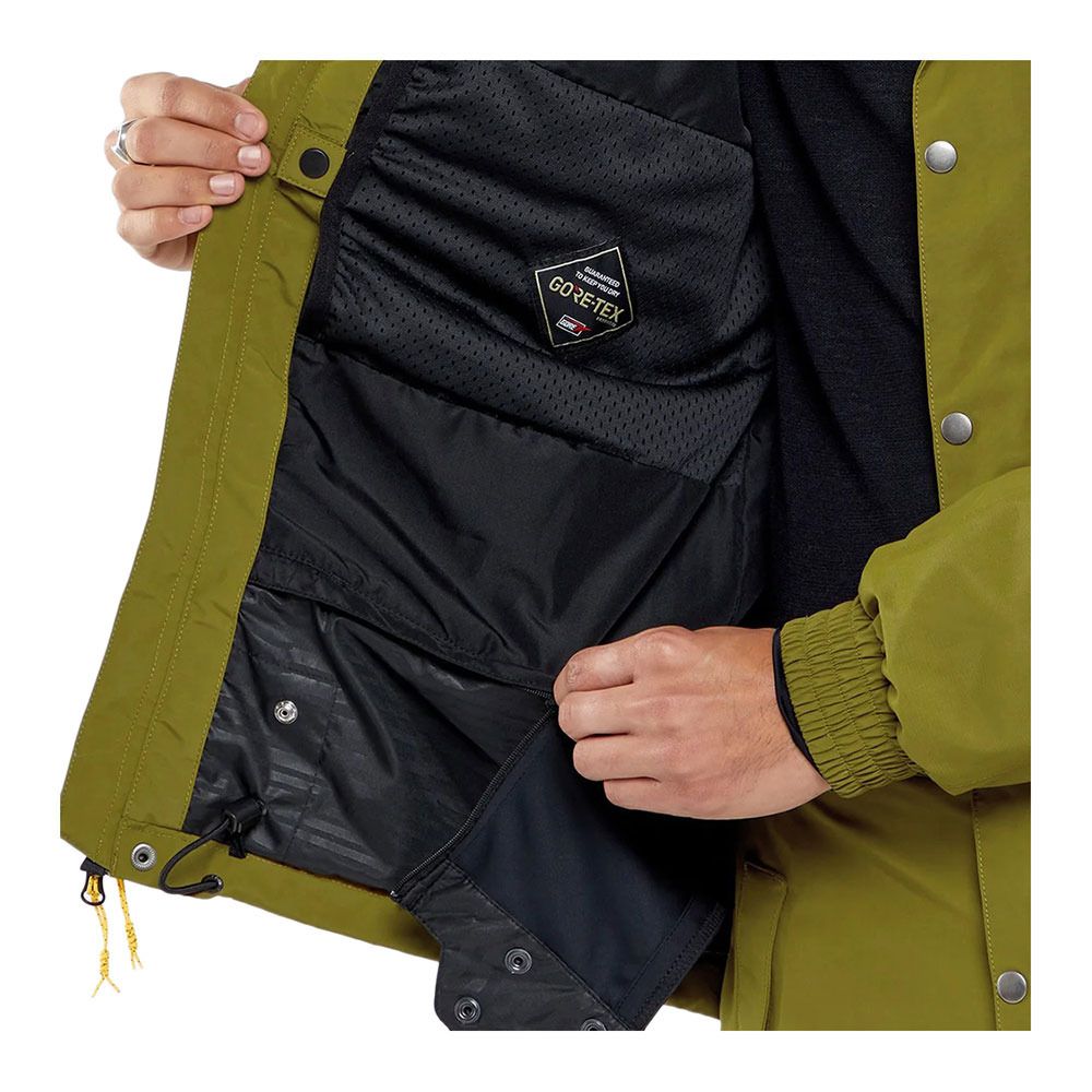 Volcom LONGO GORE-TEX - Veste ski Homme moss