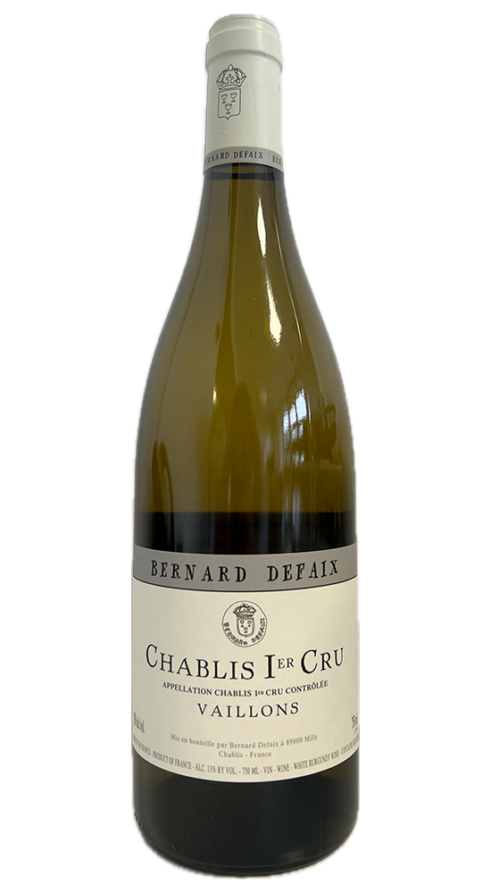 Domaine Bernard Defaix : Chablis 1er Cru Vaillons 2021 Bourgogne-   Chablis-1er Cru-   Blanc-