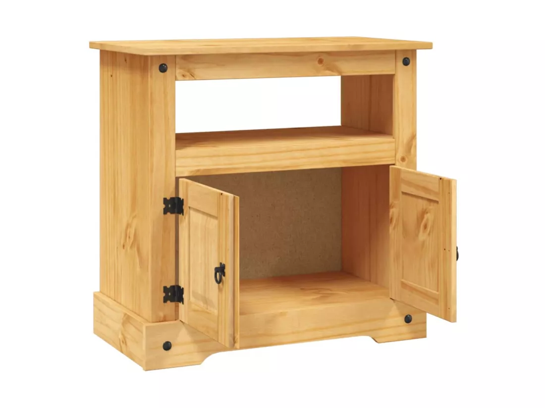 Meuble TV Gamme Corona pin mexicain 80x43x78 cm