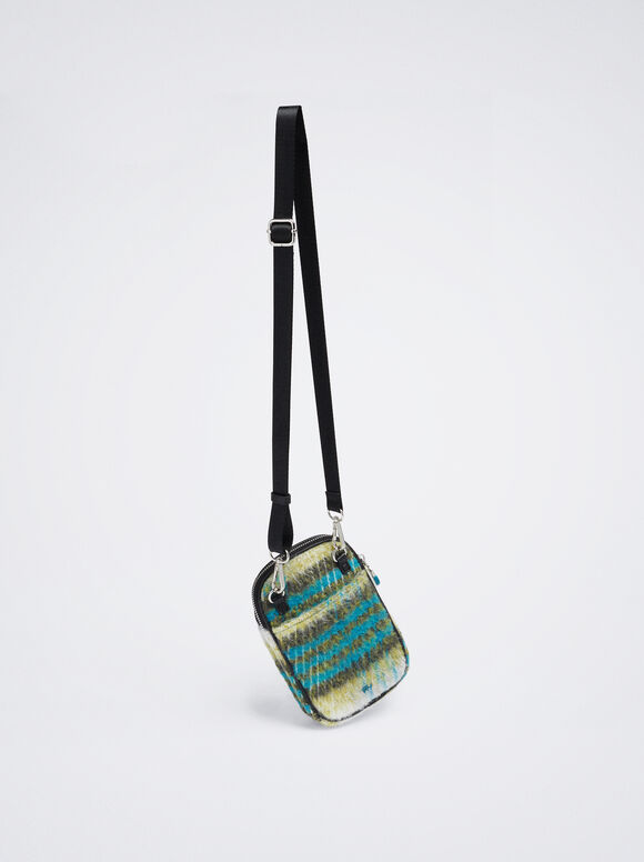 Bolsa para celular com alça de ombro - Azul