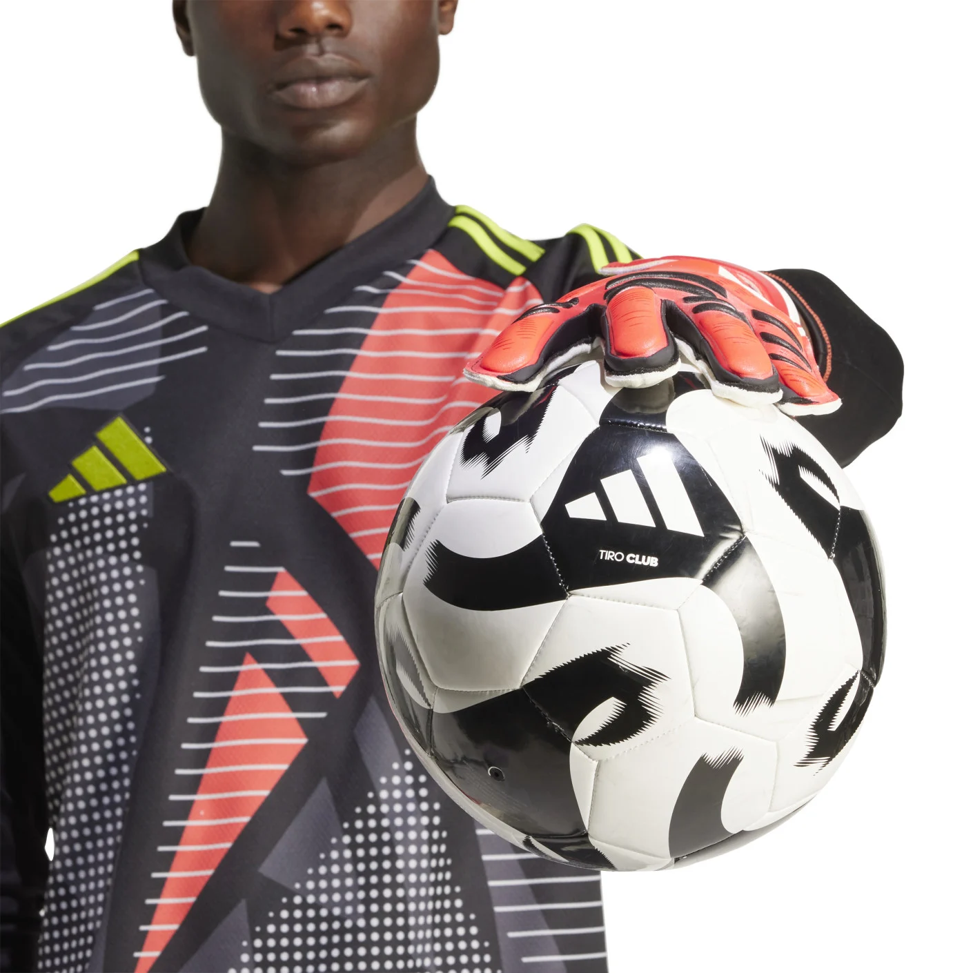 Adidas Predator Match Keepershandschoenen Rood Wit Zwart