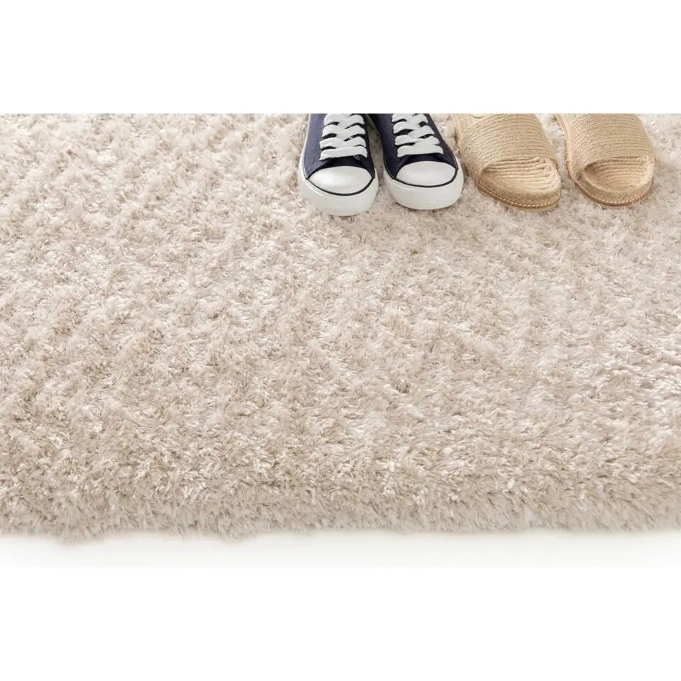 Interieur05 Hoogpolig vloerkleed Fender wit/creme - 340 x 240 cm