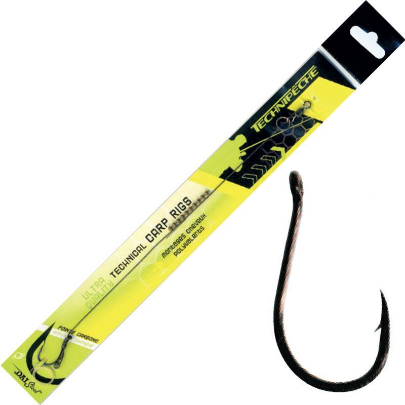 Bas De Ligne Monte Carpe Technipêche Technitop 16Kg D-Rig 691C