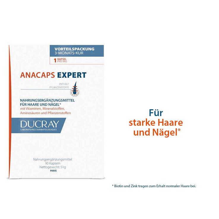 Ducray Anacaps Expert Kapseln, 90 St