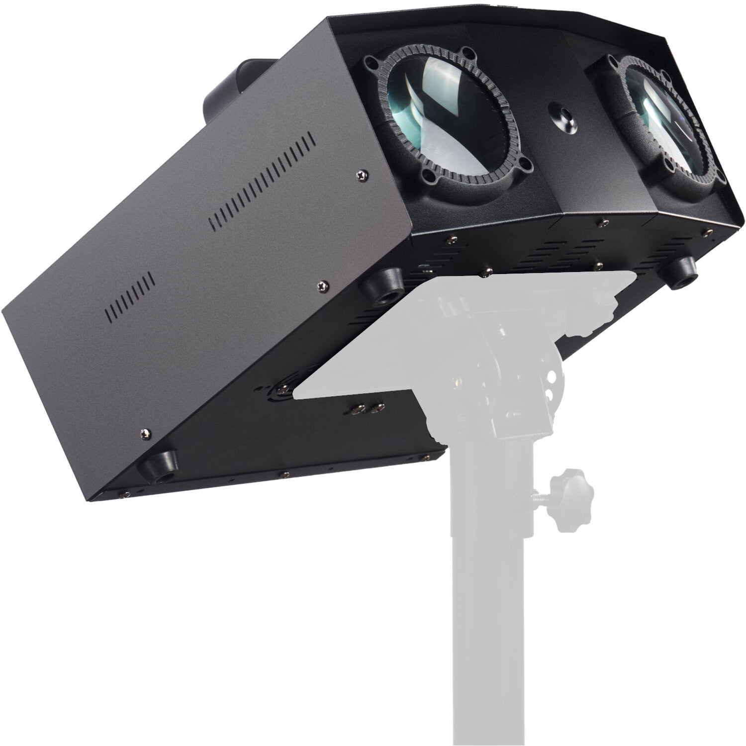 Lenco LFM-110BK Dual Matrix feestverlichting en rookmachine