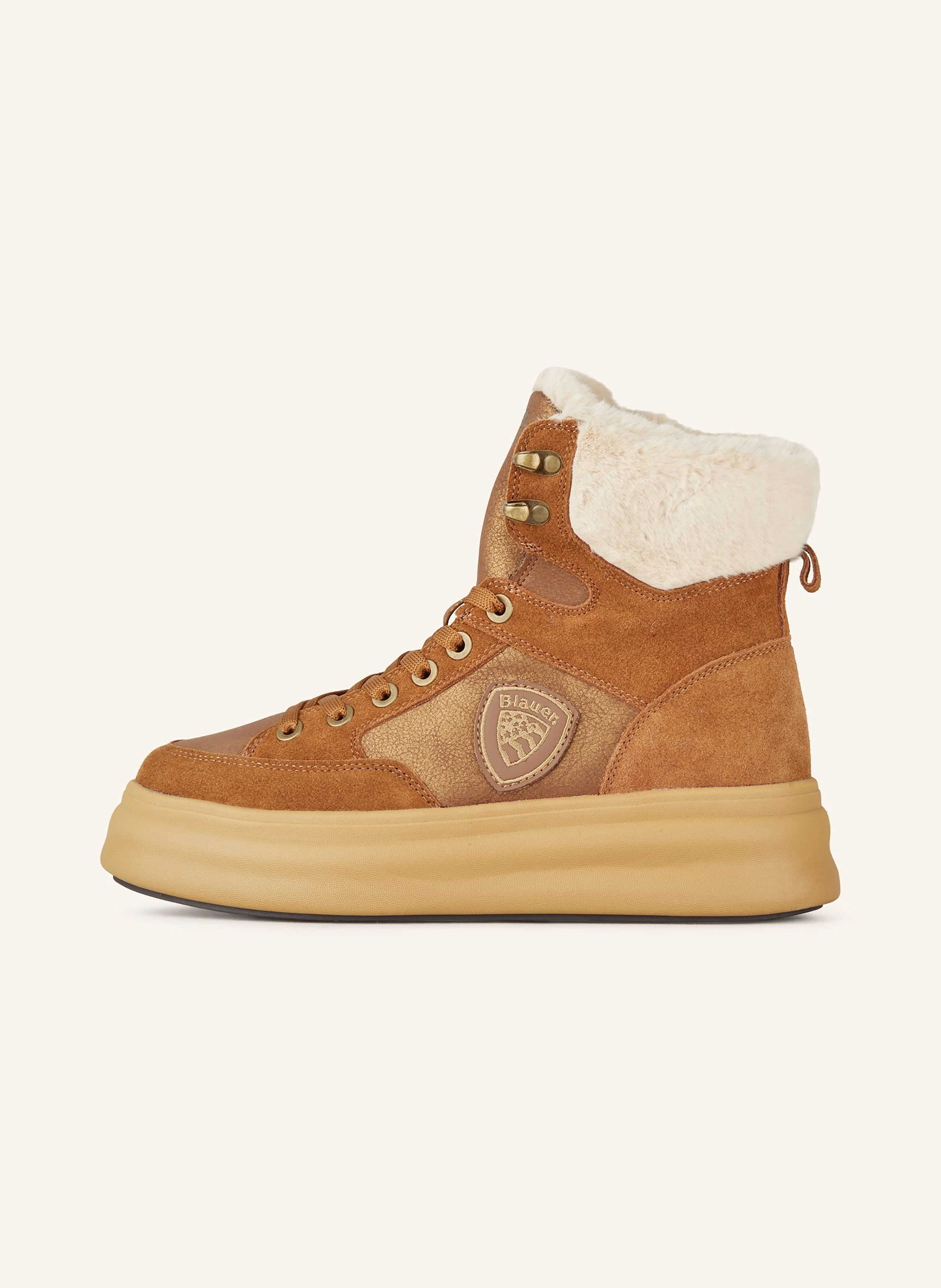 Blauer Schnürboots MARY