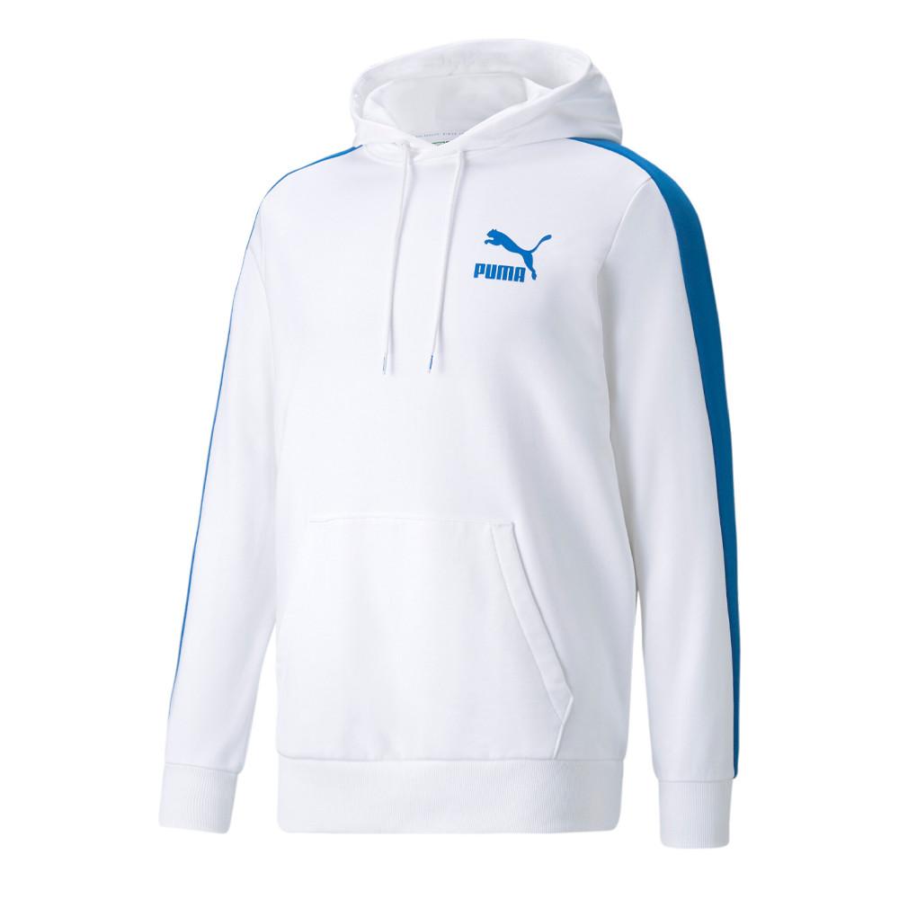 Puma Sweat Blanc Homme Puma Iconic T7