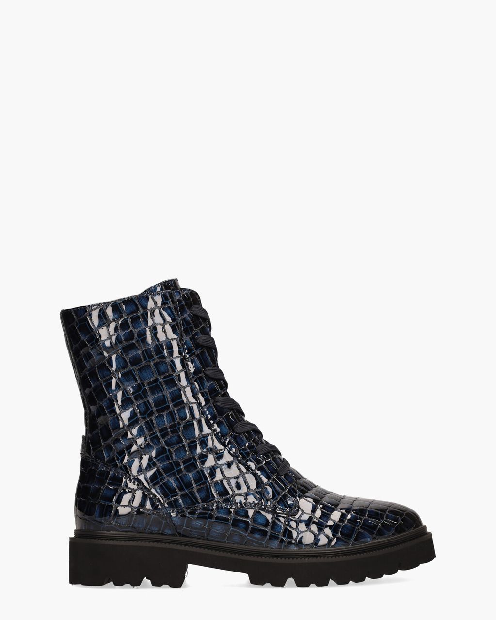 Rapid Soul Verine Donkerblauw/Petrol Dames Veterboots