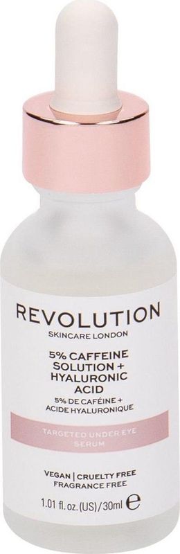 Revolution - Caffeine Solution 5% + Hyaluronic Acid - Oog Serum - 30 ml