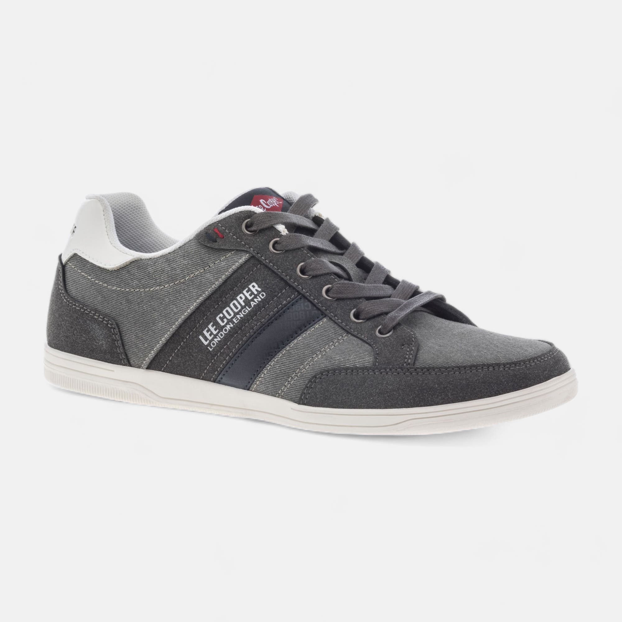 Baskets en toile Homme gris