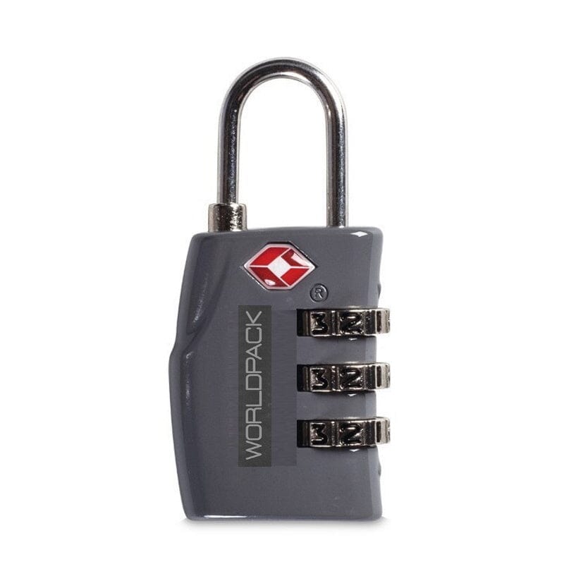 Worldpack TSA Cijferslot Grey