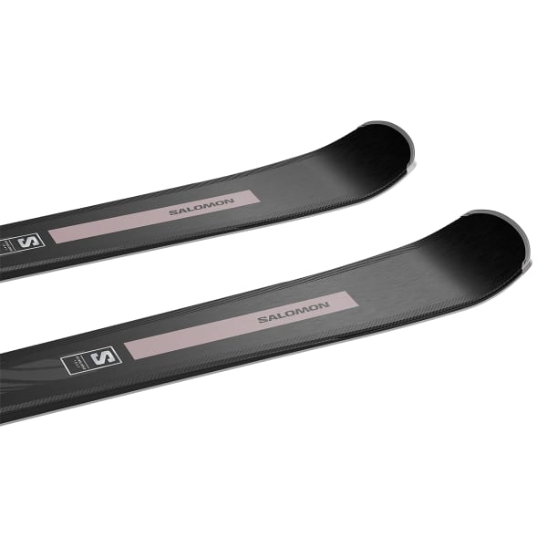Pack ski SALOMON S/MAX N°8 + M10 GW L80 BLACK / ROSE GOLD MET