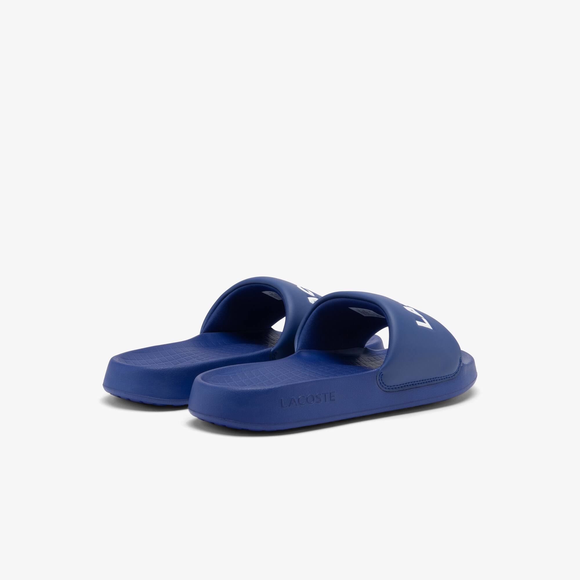 Claquettes Serve Slide 1.0 homme Claquettes & Sandales - Bleu - Lacoste - Homme