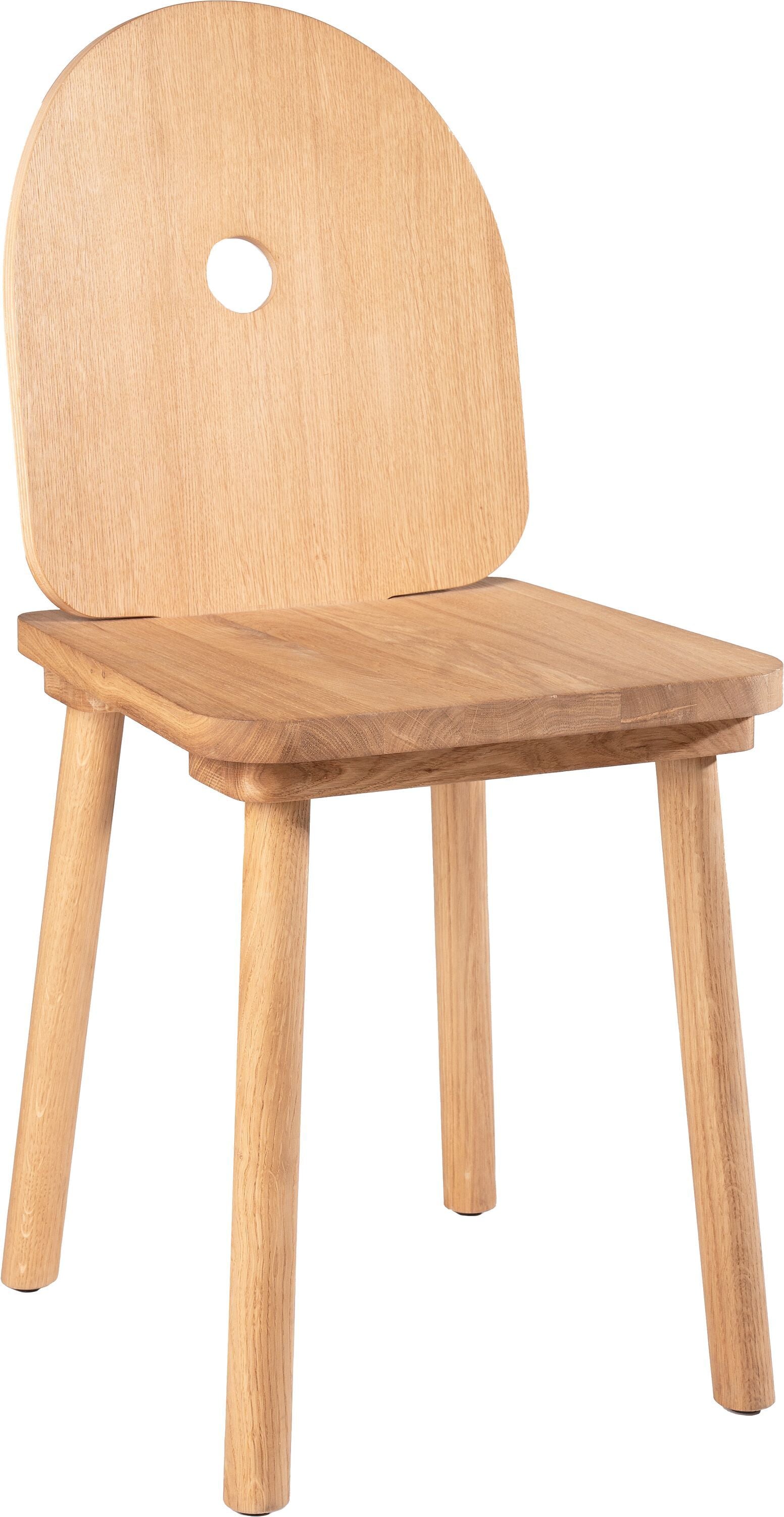 HOMEWORKS Stuhl - Natur / B: 38.0 cm x T: 47.0 cm x H: 85.0 cm